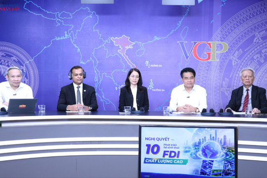 Phát triển hệ sinh thái FDI chất lượng cao, bền vững