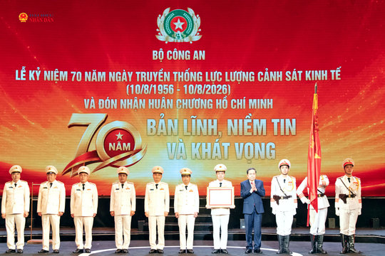Chủ tịch Quốc hội Trần Thanh Mẫn: Lực lượng Cảnh sát Kinh tế tiếp tục khẳng định rõ vai trò nòng cốt trong đấu tranh phòng, chống tham nhũng, lãng phí, tiêu cực, tội phạm kinh tế