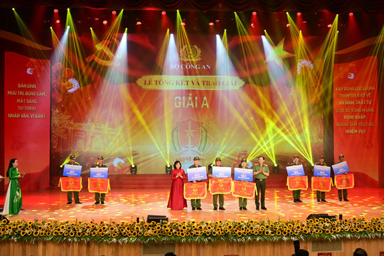 Hải Phòng, Hà Nội và TP Hồ Chí Minh đạt giải A Hội thi lực lượng tham gia bảo vệ ANTT ở cơ sở giỏi toàn quốc lần thứ nhất