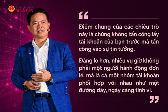 Công nghệ là cần thiết, nhưng không thể thay thế sự cảnh giác của mỗi người