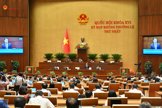 Ngày làm việc thứ 7, Kỳ họp không thường lệ thứ Nhất, Quốc hội khóa XVI