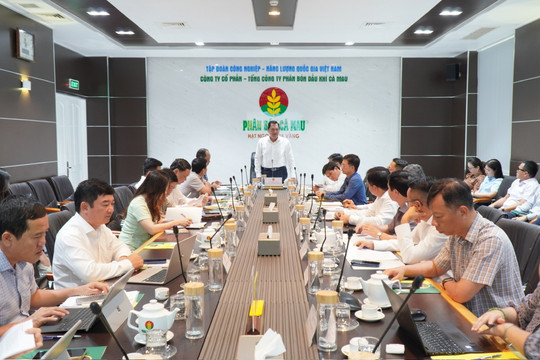 Cụm Khí - Điện - Đạm Cà Mau: Hoạt động sản xuất, kinh doanh đạt kết quả tích cực