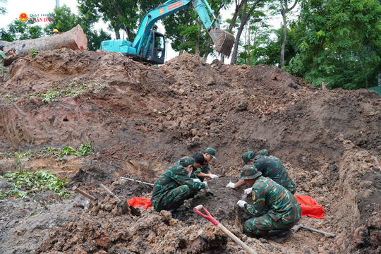 TP. Hồ Chí Minh: Quy tập 256 bộ hài cốt liệt sĩ, phát hiện 7 vị trí mộ tập thể tại Công viên Lê Thị Riêng