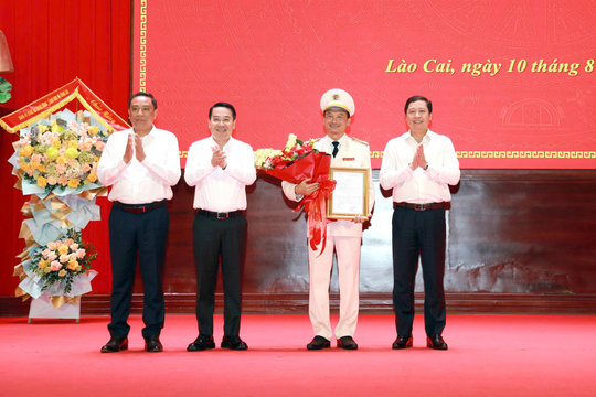 Đại tá Trịnh Khắc Cường giữ chức Giám đốc Công an tỉnh Lào Cai