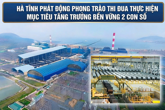 Hà Tĩnh phát động phong trào thi đua thực hiện mục tiêu tăng trưởng bền vững “2 con số”