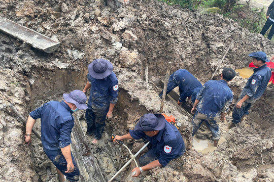 An Giang: Đội K92 cất bốc được 3 hài cốt liệt sĩ
