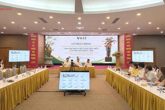 Phát động chương trình tôn vinh 100 Doanh nhân Việt Nam tiêu biểu - Cúp Thánh Gióng 2026