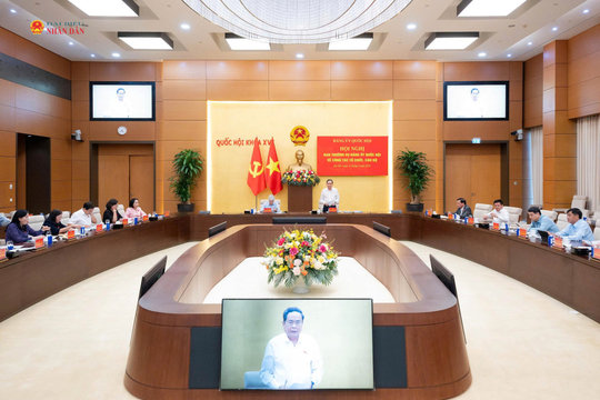 Hội nghị Ban Thường vụ Đảng ủy Quốc hội