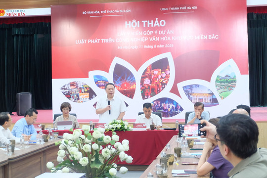 Lấy ý kiến dự án Luật Phát triển công nghiệp văn hóa