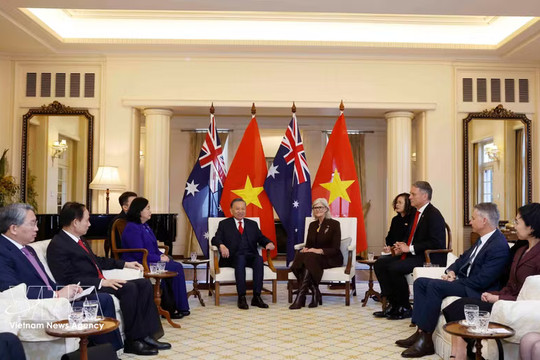Top Vietnamese leader meets with Australian Governor-General