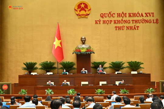 Một số hình ảnh ngày làm việc thứ 9, Kỳ họp không thường lệ thứ Nhất, Quốc hội khóa XVI