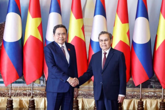 Báo chí Lào: Mối quan hệ giữa hai Quốc hội góp phần vun đắp mối quan hệ đặc biệt Việt Nam - Lào