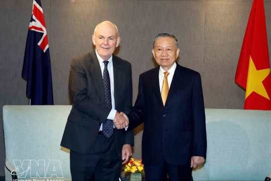 Top Vietnamese leader meets Acting President of New Zealand–Vietnam Friendship Association