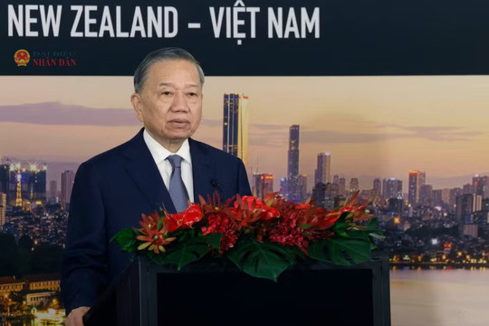 Tổng Bí thư, Chủ tịch nước Tô Lâm dự Hội nghị bàn tròn doanh nghiệp New Zealand - Việt Nam
