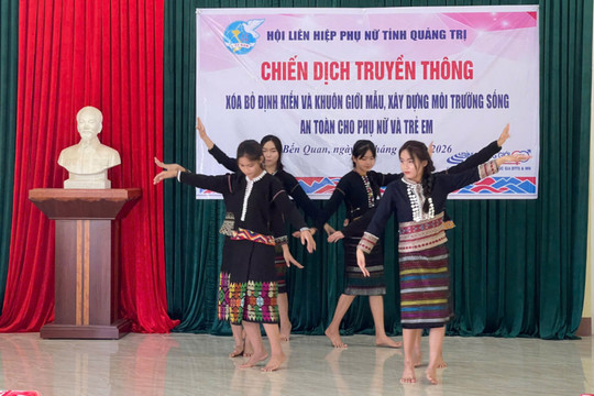 Câu chuyện bình đẳng giới "gõ cửa" từng nhà ở Quảng Trị