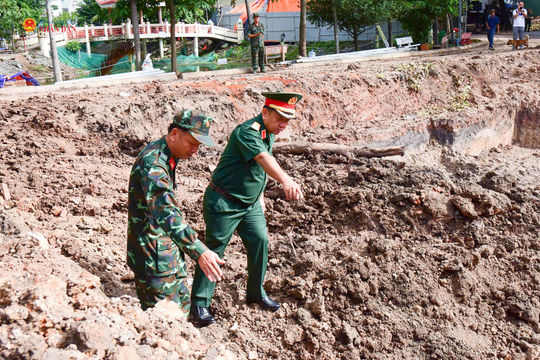 TP. Hồ Chí Minh: Đẩy nhanh tìm kiếm hài cốt liệt sĩ tại Công viên Lê Thị Riêng
