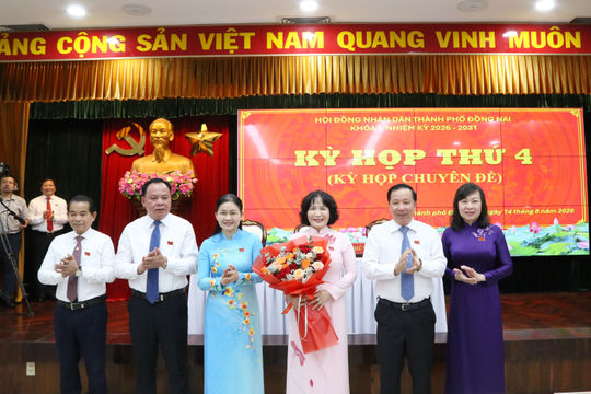 TP. Đồng Nai: Bà Nguyễn Thị Cát Tiên được bầu làm Phó Chủ tịch UBND thành phố