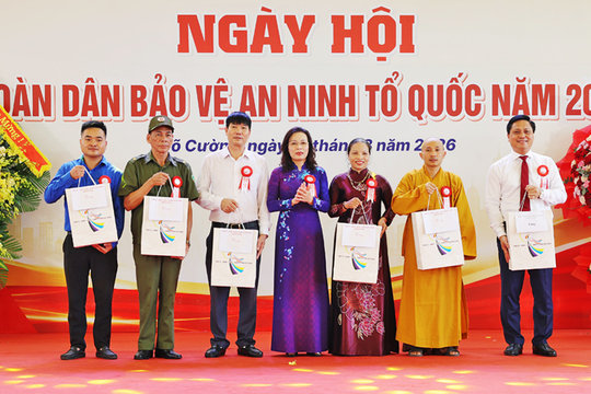 Bắc Ninh: Tổ chức ngày hội toàn dân bảo vệ an ninh Tổ quốc tại phường Võ Cường