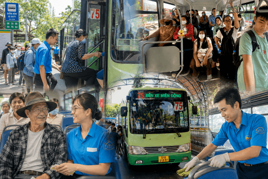 TP. Hồ Chí Minh: Miễn vé tạo sức hút, chất lượng giữ chân hành khách xe buýt