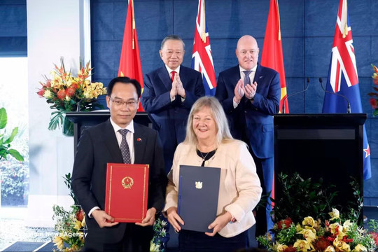 Top leader’s New Zealand visit opens new phase in bilateral cooperation
