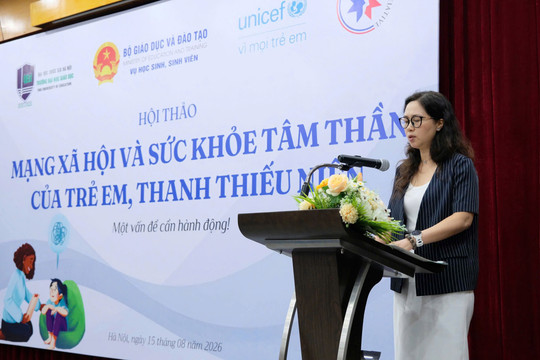 Mạng xã hội và sức khỏe tâm thần trẻ em: Vấn đề cấp thiết cần hành động ngay