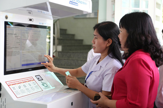 Một Trạm Y tế đầu tiên ở An Giang triển khai bệnh án điện tử