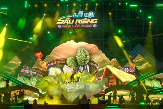 Đắk Lắk khai mạc Lễ hội Sầu riêng 2026: Kết nối để vươn xa