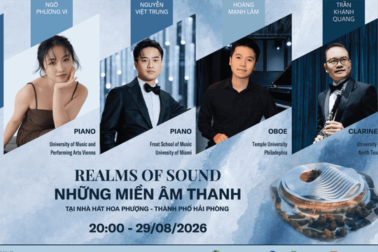Hòa nhạc “Những miền âm thanh" tại Hải Phòng