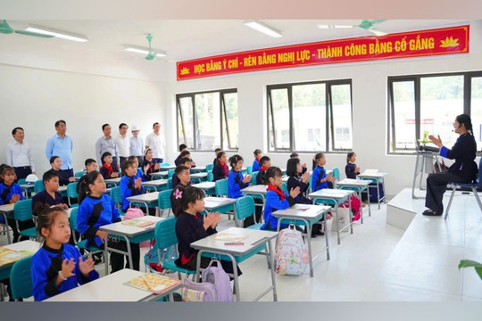 Cao Bằng gấp rút hoàn thành 11 trường nội trú liên cấp trước thềm năm học mới
