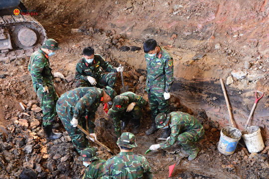 TP. Hồ Chí Minh: Tiếp tục tìm kiếm, quy tập hài cốt liệt sĩ tại Khu A Công viên Lê Thị Riêng