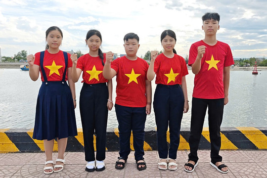 Đội thi “Sao Biển” tỉnh Quảng Ngãi với hành trình đến với vòng chung kết