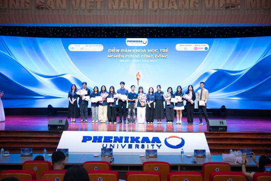Đại học Phenikaa kiến tạo sân chơi khoa học trẻ: Hành trình nghiên cứu vì cộng đồng