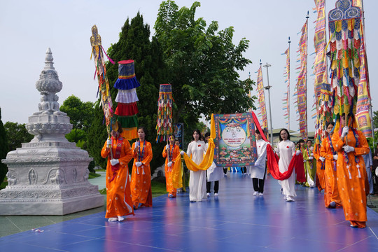 Đại lễ Jangwa cầu siêu Anh hùng liệt sĩ tại Đại Bảo tháp Tây Thiên