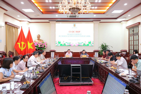 Rà soát, chỉnh lý dự thảo Luật Hòa giải ở cơ sở (sửa đổi)