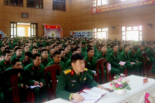 Quân khu 1 duy trì hiệu quả "Ngày Pháp luật"