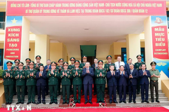 Phát huy truyền thống Đại đoàn quân tiên phong