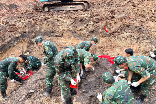 TP. Hồ Chí Minh: Xuyên lễ tìm kiếm, quy tập hài cốt liệt sĩ tại Công viên Lê Thị Riêng