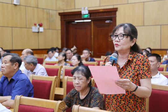 Sâu sát, lắng nghe tâm tư, nguyện vọng của cử tri