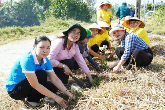 An Giang: Xã Vĩnh Bình xây dựng làng xóm xanh, sạch và không ma túy