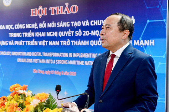 Làm chủ biển bằng tri thức, dữ liệu, công nghệ và đổi mới sáng tạo