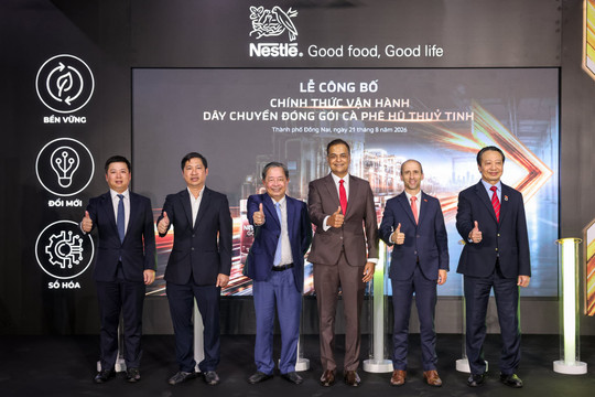 Nestlé Việt Nam tăng cường năng lực sản xuất cà phê chất lượng cao xuất khẩu