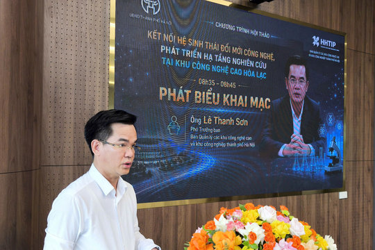 Hòa Lạc hướng tới hệ sinh thái nghiên cứu, thử nghiệm dùng chung