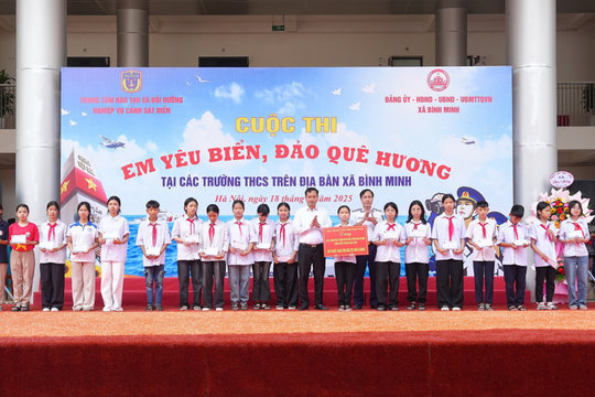 Vai trò nòng cốt của Cảnh sát biển Việt Nam trong triển khai Cuộc thi “Em yêu biển, đảo quê hương"
