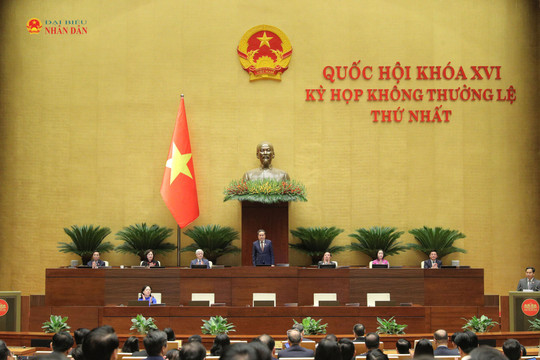 Bế mạc Kỳ họp không thường lệ thứ Nhất, Quốc hội khóa XVI