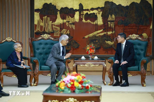 Thủ tướng Lê Minh Hưng tiếp Giáo sư Trần Thanh Vân