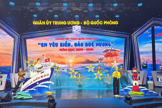 Chung kết toàn quốc Cuộc thi "Em yêu biển, đảo quê hương" năm học 2025 - 2026 đã thành công tốt đẹp