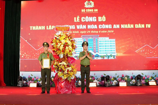 Trường Văn hóa Công an nhân dân IV: Mở cơ hội học tập từ chính sách an sinh