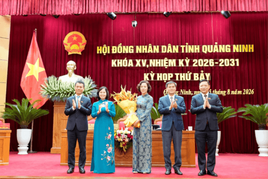 Bà Vũ Thị Mai Anh được bầu giữ chức Phó Chủ tịch UBND tỉnh Quảng Ninh