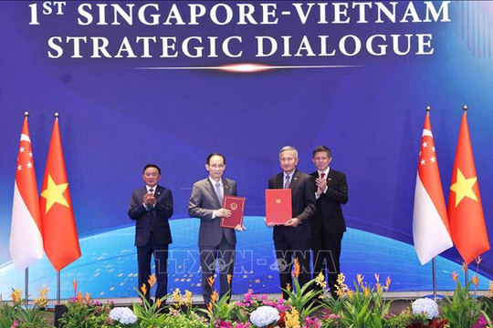 Tuyên bố chung Việt Nam - Singapore về Chiến lược Kết nối công nghệ