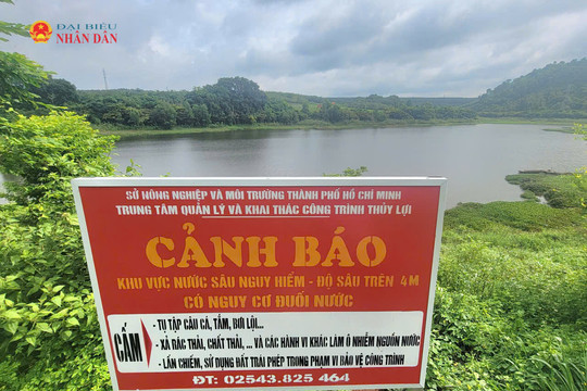 TP. Hồ Chí Minh: 86 nguồn nước phải lập hành lang bảo vệ